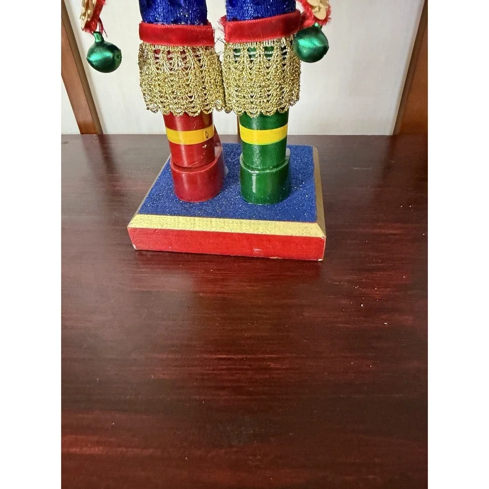 Michaels Wooden Nutcracker Soldier Monkey Christmas Ornament 16 inch